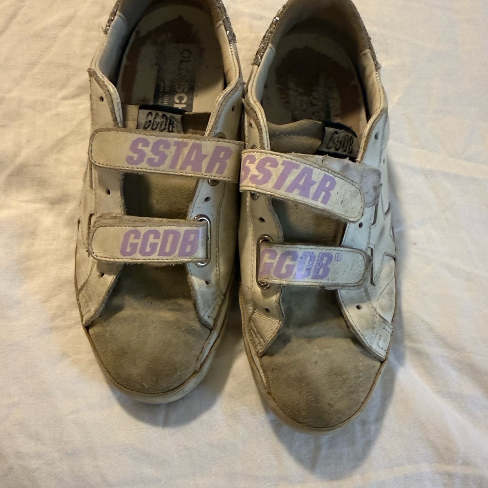 Golden Goose Women’s Old School Classic with Spur Sneakers